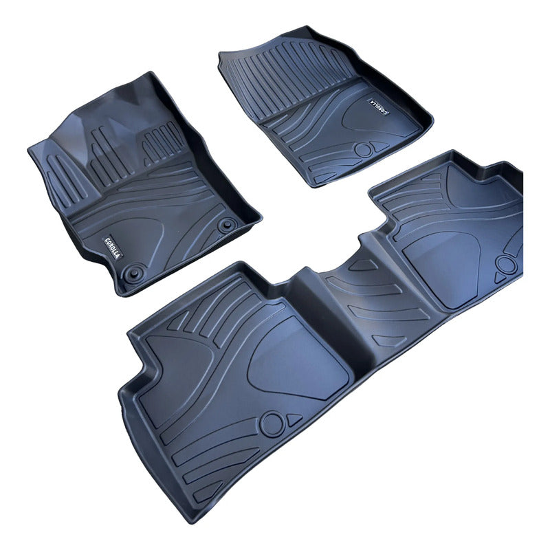 Alfombra Bandeja 3d Interior Toyota Corolla 2019/2025 Negro