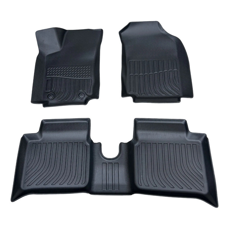 Alfombra Bandeja 3d Interior Vehiculó Fiat Cronos Negro