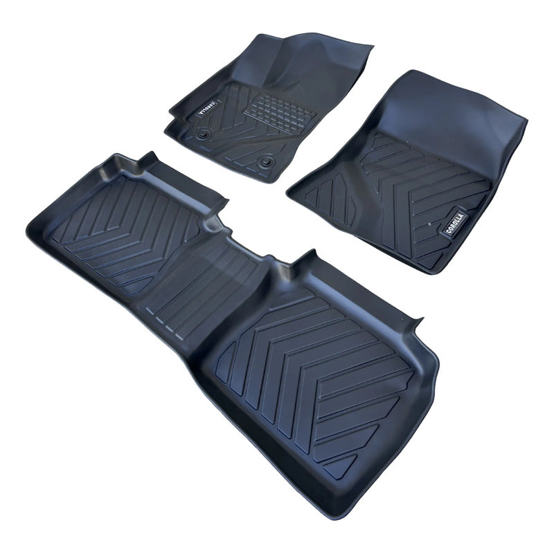 Alfombra Bandeja 3d Interior Toyota Corolla 2014/2018 Negro