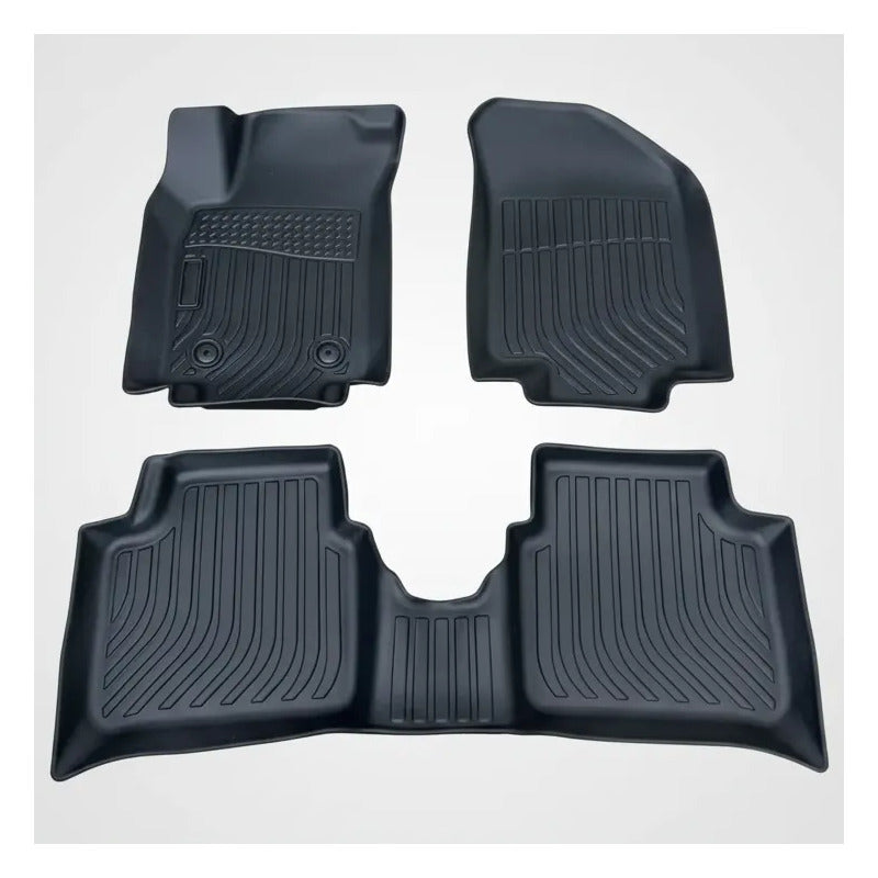 Alfombra Bandeja 3d Interior Vehículo Fiat Fastback Negro