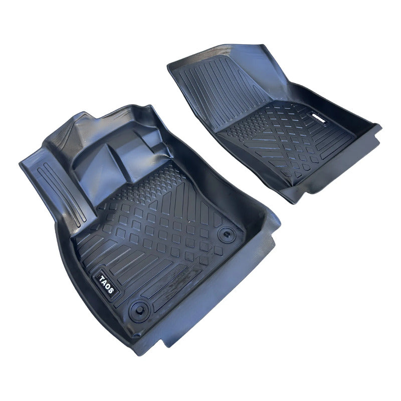 Alfombra Bandeja 3d Interior Volkswagen Taos Negro