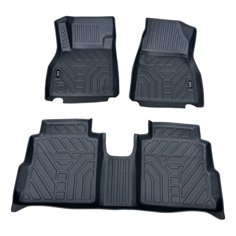 Alfombra Bandeja 3d Interior Nissan Kicks 2018/2023 Negro