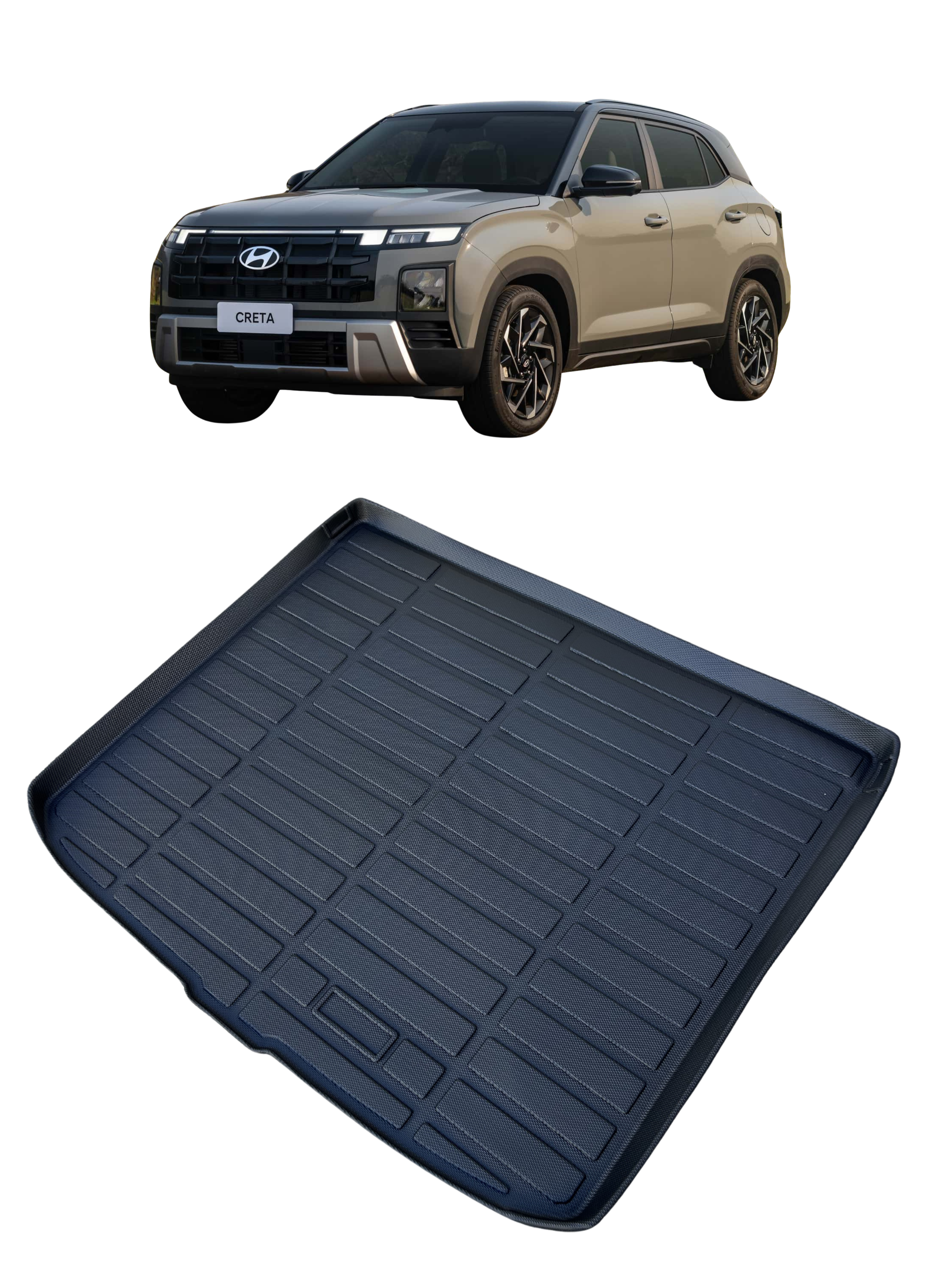 Bandeja Protectora De Baúl Hyundai Creta 2022/2024