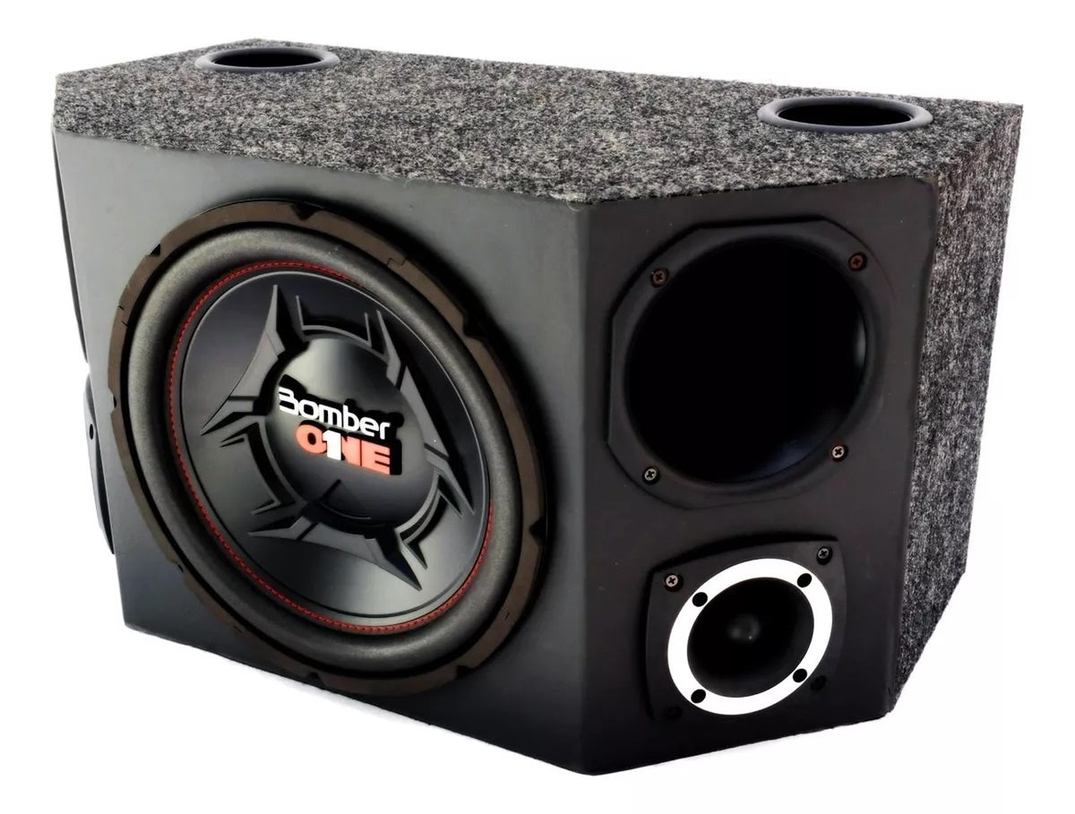 Caja Trio Bomber One + 2 Driver + 2 Tweeter + Modulo