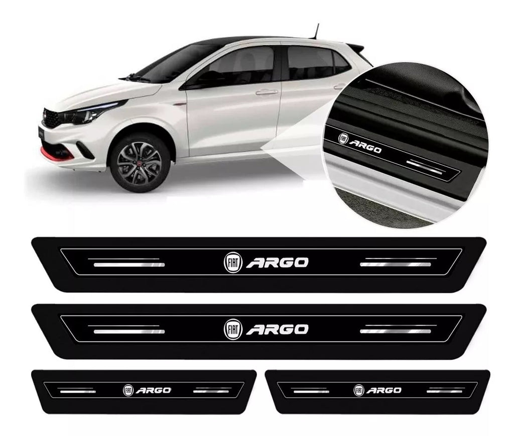 Cubre Zócalo Resinado Platinum Fiat Argo
