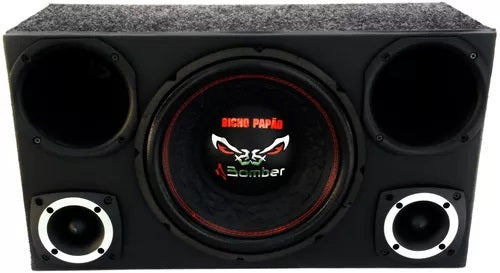 Caja Trio Bomber Bicho Papao + 2 Driver + 2 Tweeter + Modulo