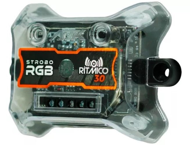 Luz Strobo Rítmico AJK 3.0 Sonido Automotivo