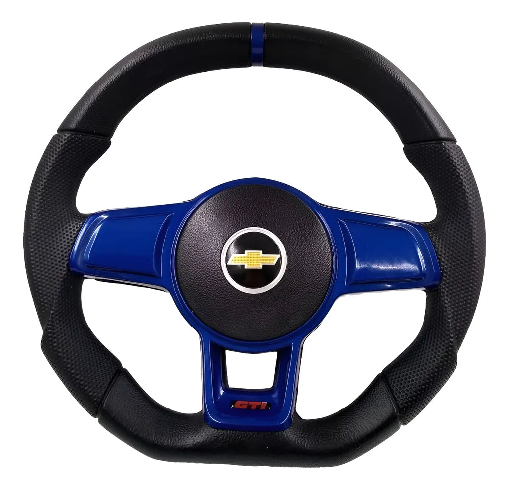 Volante Deportivo Evo Chevrolet Azul