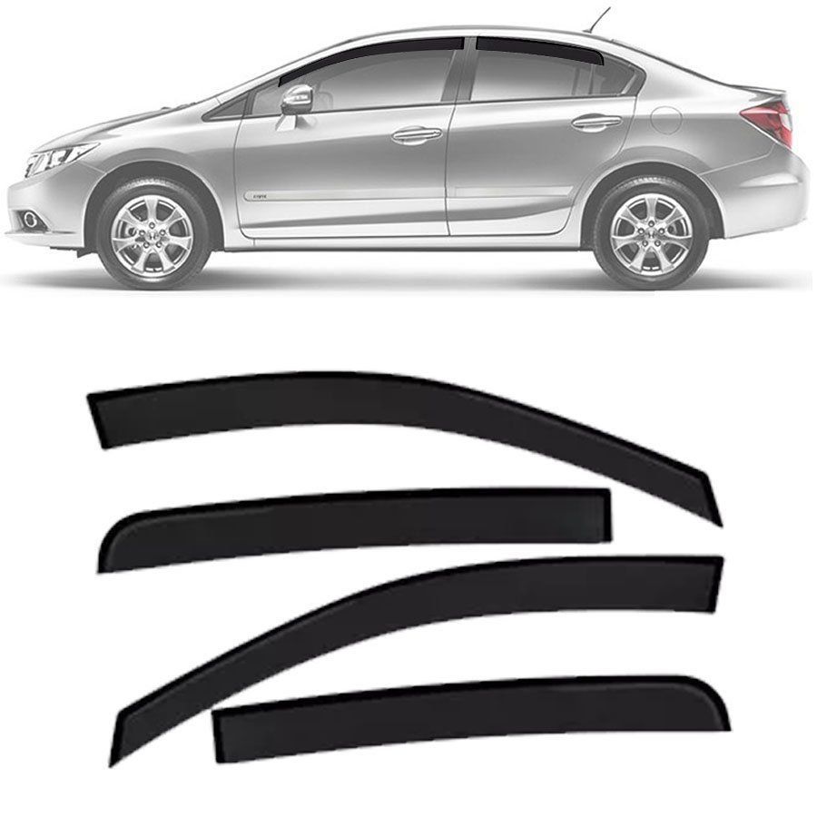 Gotero Deflector de Lluvia Honda Civic 2007/2012