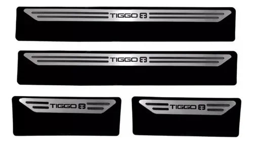 Cubre Zócalo Acero Inoxidable Chery Tiggo 8