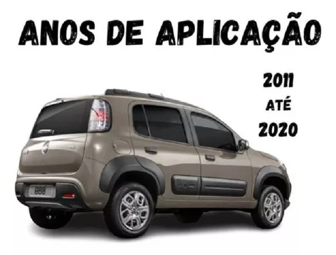Bagueta Friso Lateral Fiat Uno Vivace 2011/2020
