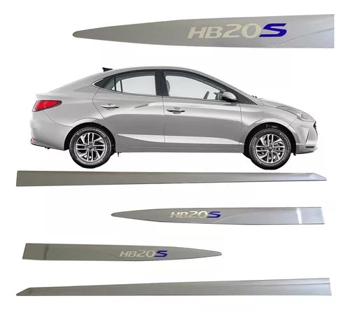 Bagueta Friso Lateral Hyundai Hb20s 2020/2024