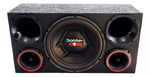 Caja Trio Bomber One + 2 Driver + 2 Tweeter + Modulo Caja Negra
