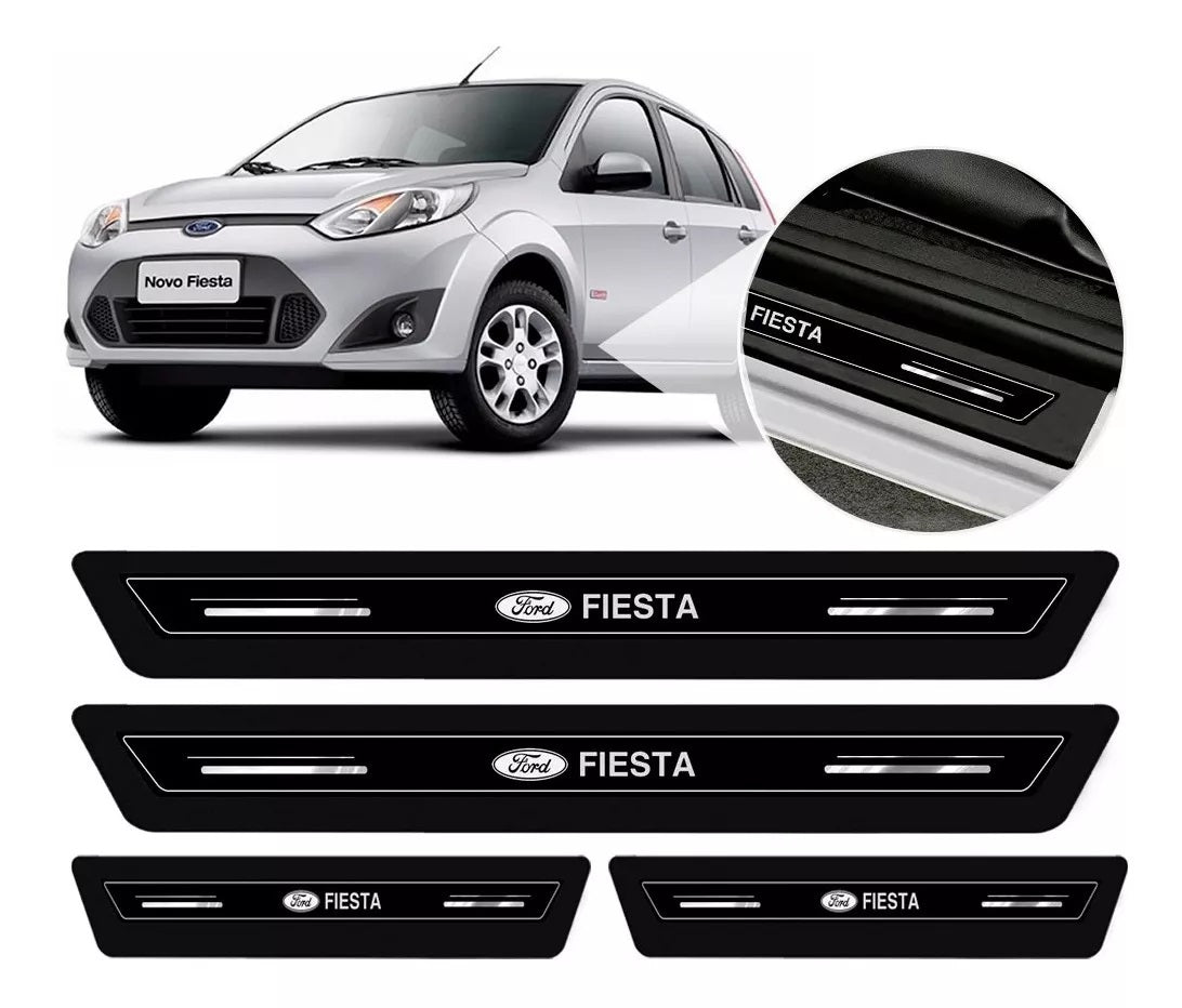 Cubre Zócalo Resinado Platinum Ford Fiesta
