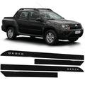 Bagueta Friso Lateral Renault Oroch 2012/2024 Escrita "Oroch"