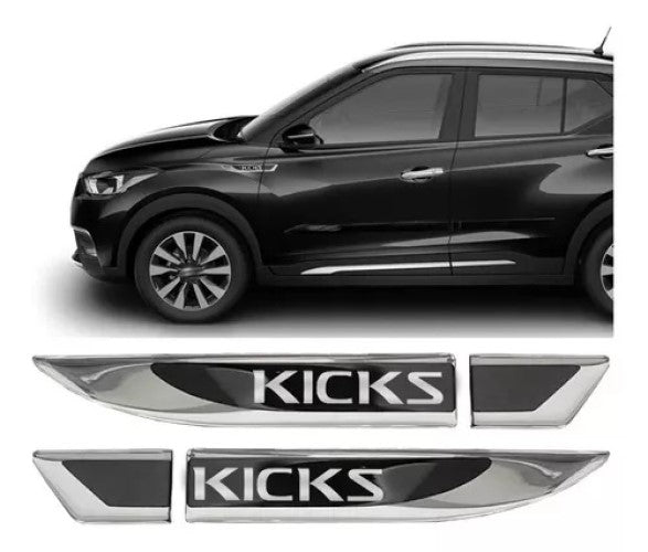 Emblema Lateral Resinado Nissan Kicks