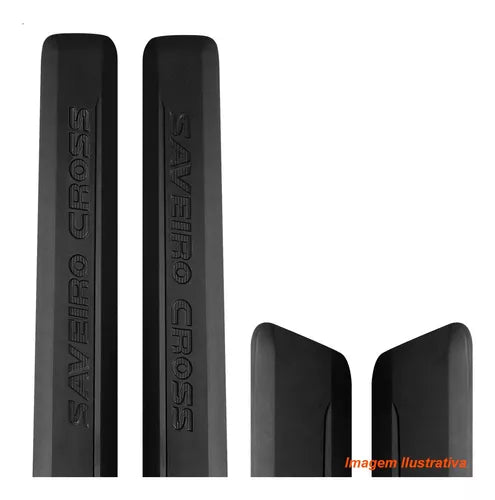 Bagueta Friso Lateral Saveiro G6 G7 G8 Doble Cabina Escrito