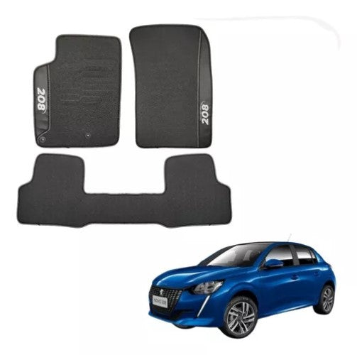Alfombra Engomada Peugeot 208 2021 En Delante