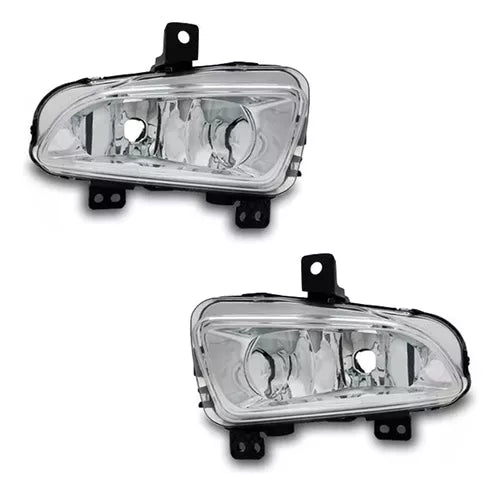 Kit Faros Camineros + Botón Modelo Original Fiat Strada 2021/2024