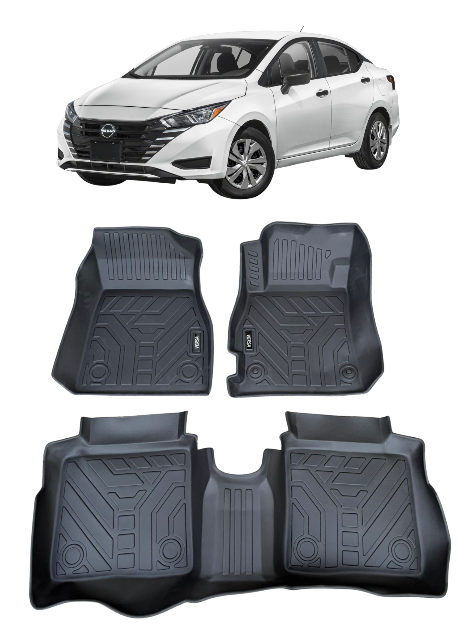 Alfombra Bandeja 3D Nissan Versa 2019/2025