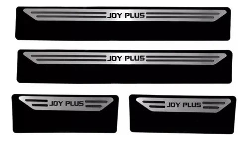 Cubre Zócalo Acero Inoxidable Chevrolet Joy Plus 4 Puertas