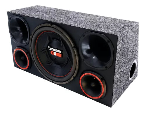 Caja Trio Bomber One + 2 Driver + 2 Tweeter + Modulo Caja Negra