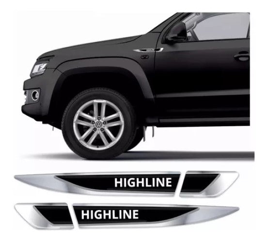 Emblema Lateral Resinado Highline