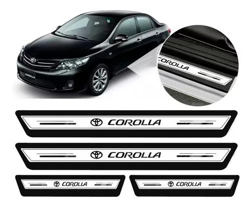 Cubre Zócalo Resinado Platinum Toyota Corolla