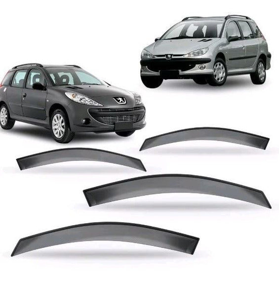 Gotero Deflector de Lluvia Peugeot 206/207 Sw, Escapade 2000/2013