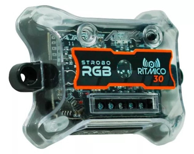 Luz Strobo Rítmico AJK 3.0 Sonido Automotivo