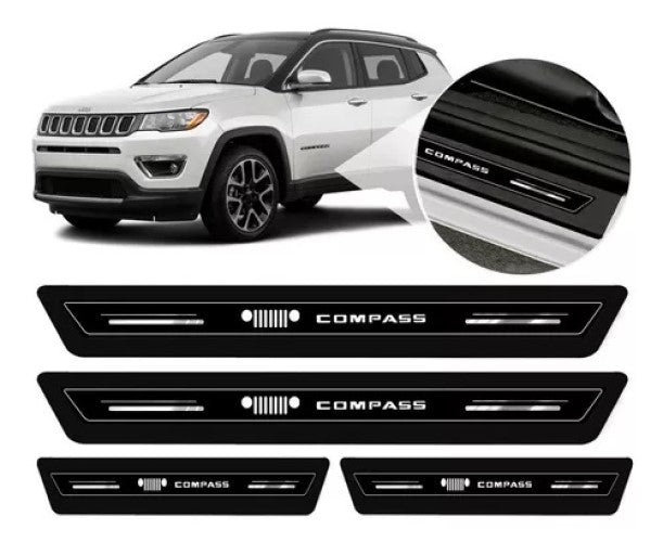 Cubre Zócalo Resinado Platinum Jeep Compass