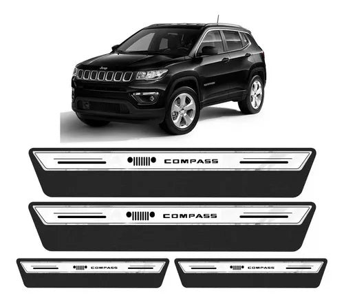 Cubre Zócalo Resinado Platinum Jeep Compass