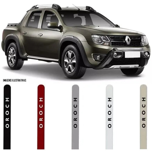 Bagueta Friso Lateral Renault Oroch 2012/2024 Escrita "Oroch"