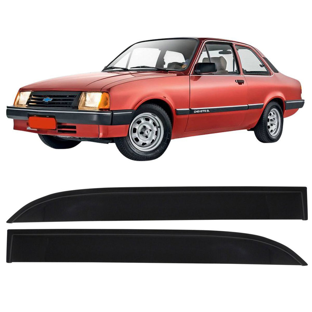Gotero Deflector de Lluvia Chevette Chevy 2 Puertas Con Rompe Viento