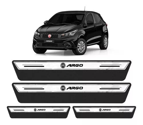 Cubre Zócalo Resinado Platinum Fiat Argo