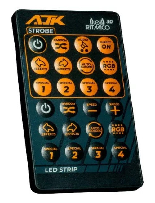 Luz Strobo Rítmico AJK 3.0 Sonido Automotivo