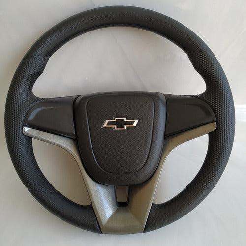 Volante Deportivo Cruze Linea Chevrolet Logo Negro Sin Airbag