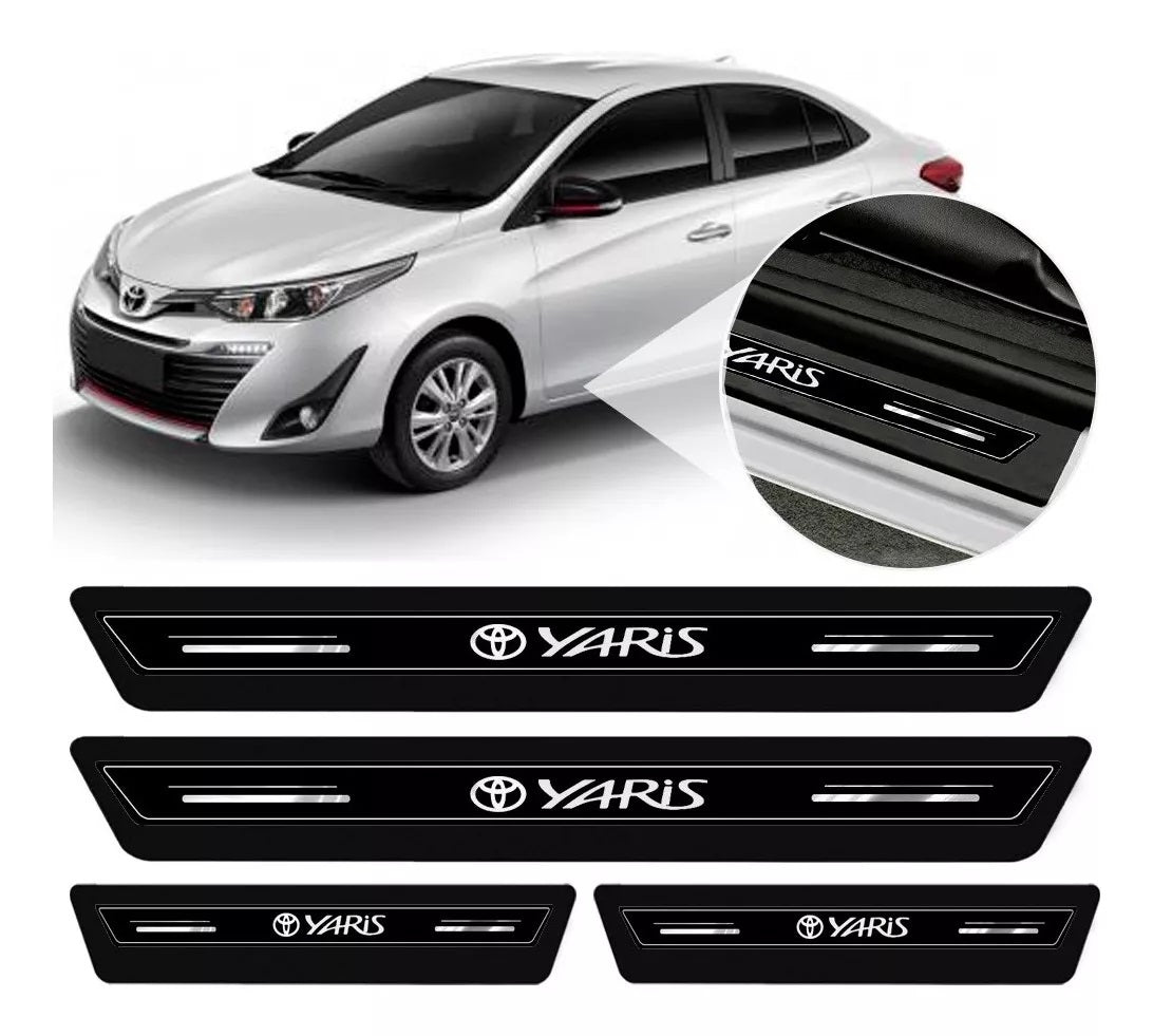 Cubre Zócalo Resinado Platinum Toyota Yaris