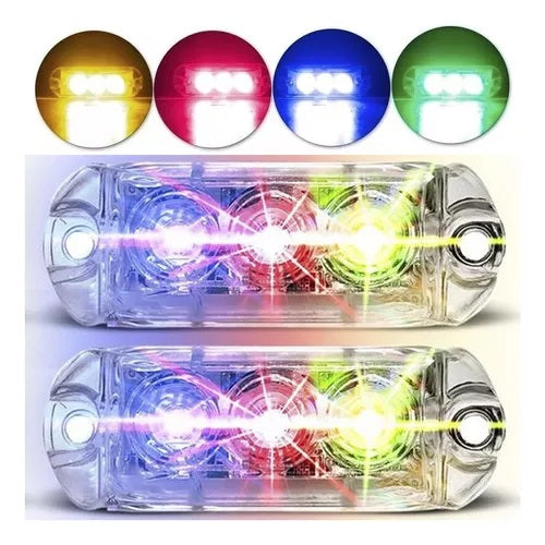 Faro Luz Strobo Rítmico AJK Sonido Automotivo