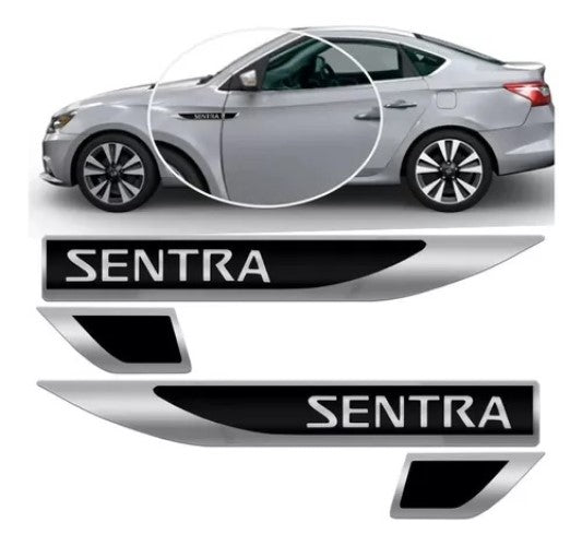 Emblema Lateral Resinado Nissan Sentra