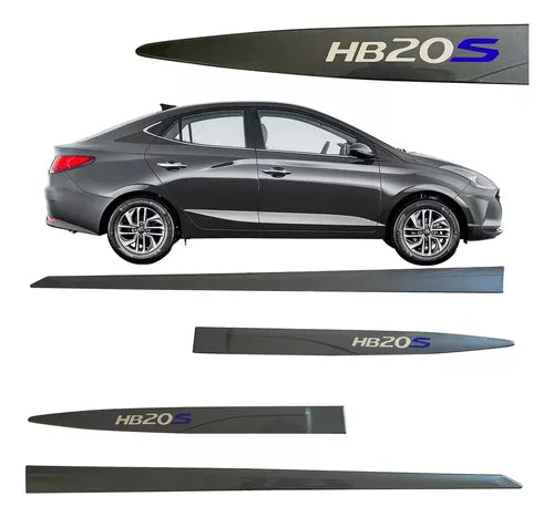 Bagueta Friso Lateral Hyundai Hb20s 2020/2024
