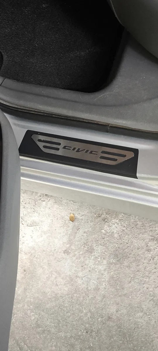 Cubre Zócalo Acero Inoxidable Mitsubishi Asx Puertas