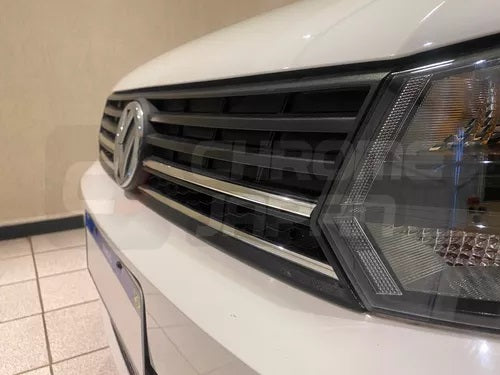 Aplique Rejilla Delantera Gol G7 G8 En Cromado