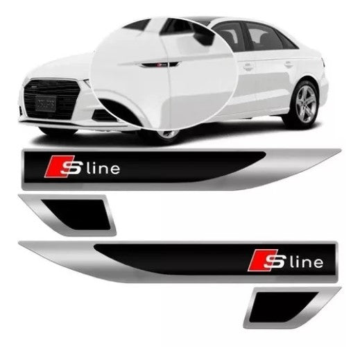 Emblema Lateral Resinado Chevrolet Audi S-Line