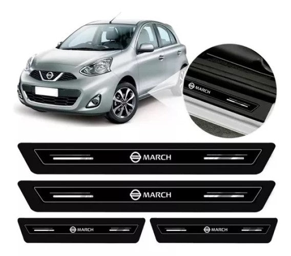 Cubre Zócalo Resinado Platinum Nissan March