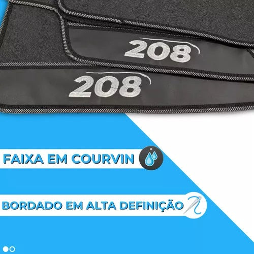 Alfombra Engomada Peugeot 208 2021 En Delante