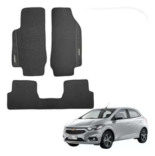 Alfombra Engomada Chevrolet Onix Hatch 2018/2019
