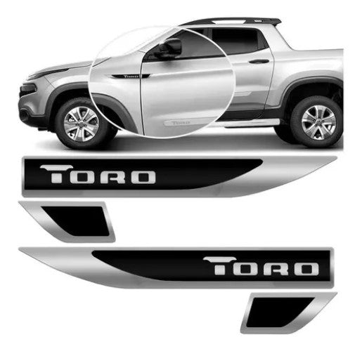 Emblema Lateral Resinado Fiat Toro