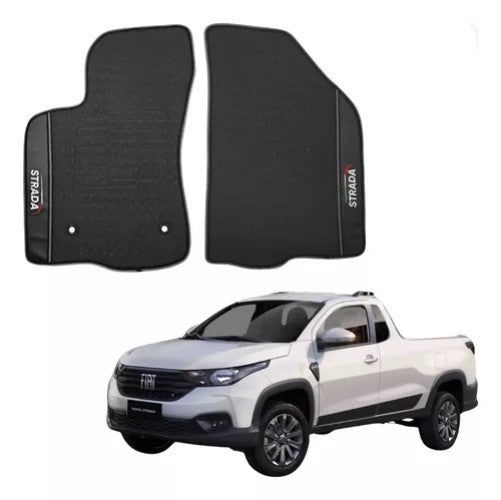 Alfombra Engomada Nueva Fiat Strada Cabina Simple 2020 En Delante