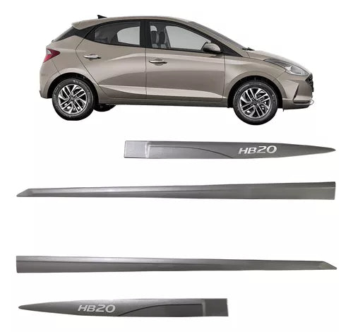 Bagueta Friso Lateral Hyundai Hb20 Hatch 2020/2024
